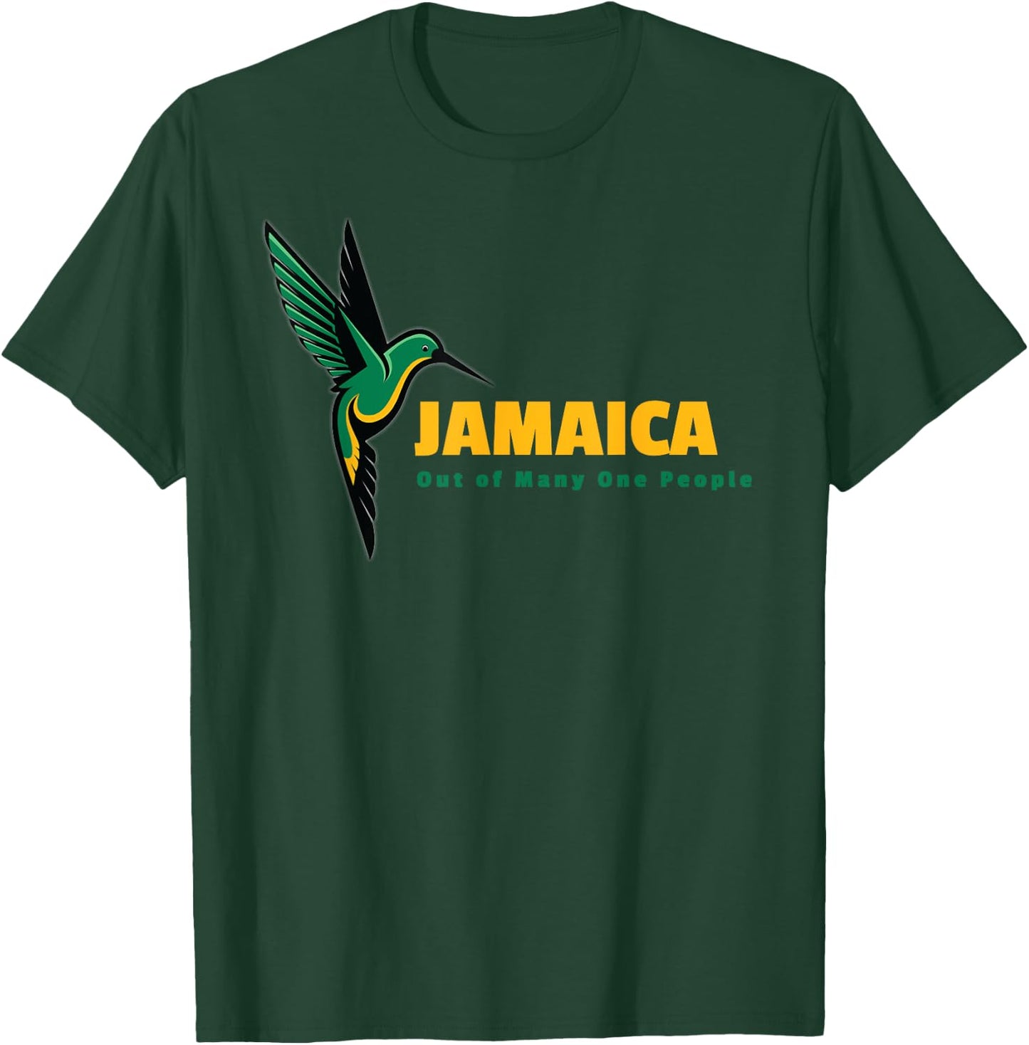 Jamaica national bird and slogan T-Shirt - T-Shirt | Forest