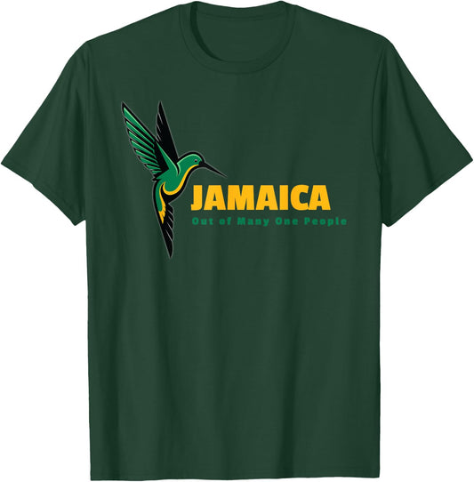 Jamaica national bird and slogan T-Shirt - T-Shirt | Forest