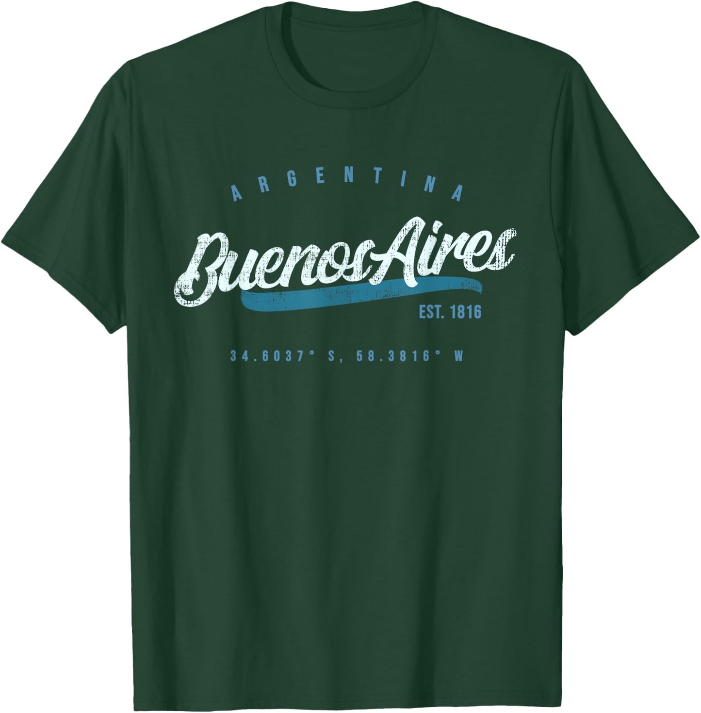 Buenos Aires Travel Argentina T-Shirt - T-Shirt | Forest