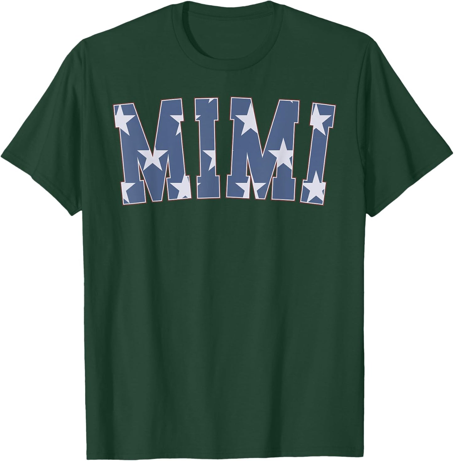 American Flag Mimi Matching Family 4th of July Kids Men T-Shirt - T-Shirt | Forest