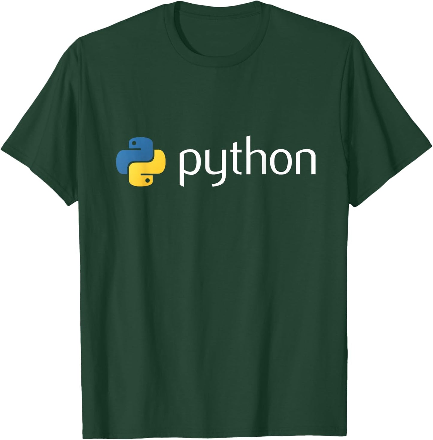 Python Programmer Computer Developers Small T-Shirt - T-Shirt | Forest