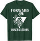Praying Skeleton Forward Observation Cool Art T-Shirt - T-Shirt | Forest