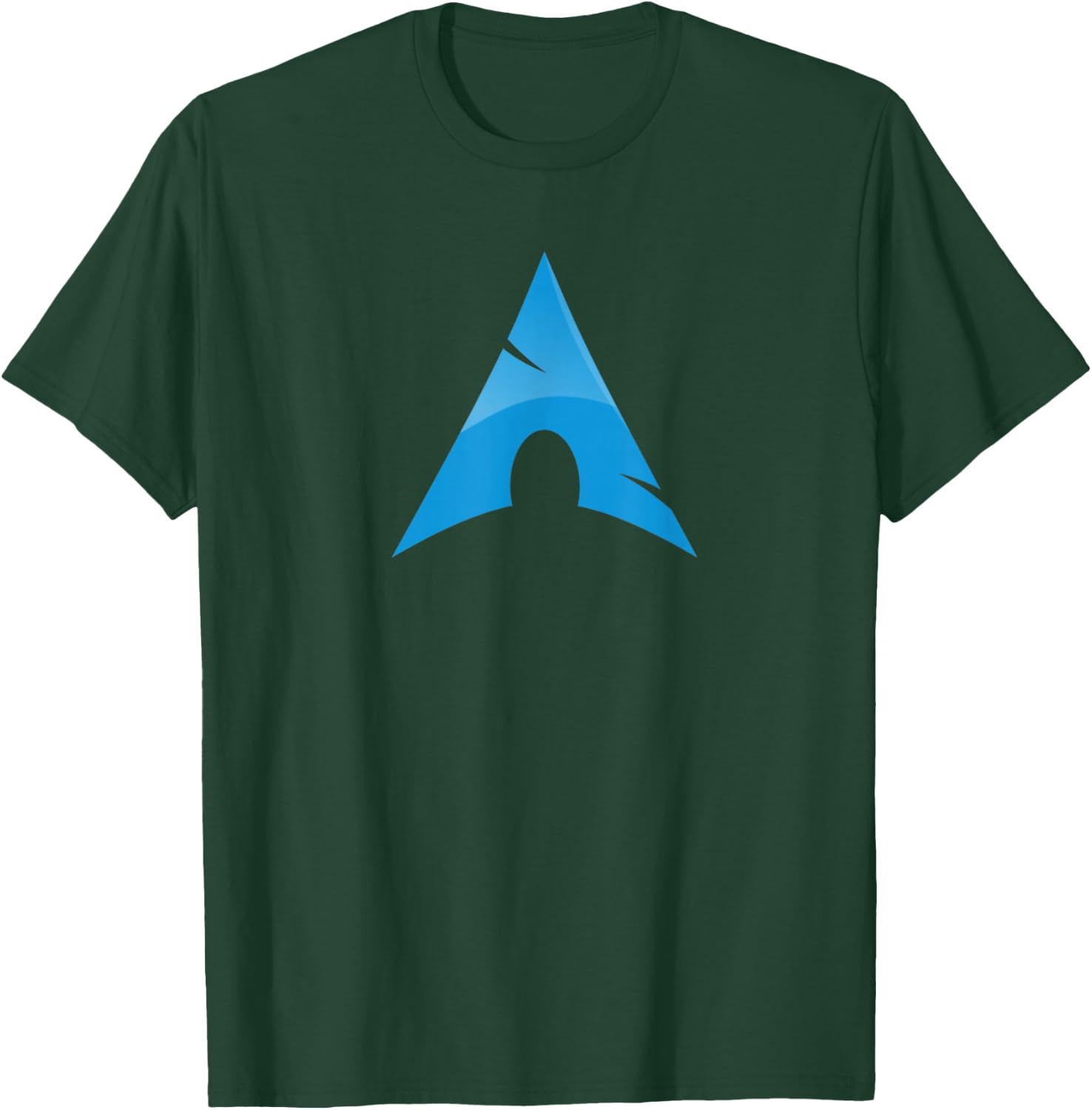 Arch Linux Lover with Logo Open Source Os T-Shirt - T-Shirt | Forest