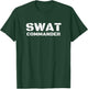 SWAT Commander Police Fancy Dress, Real Costume T-Shirt - T-Shirt | Forest