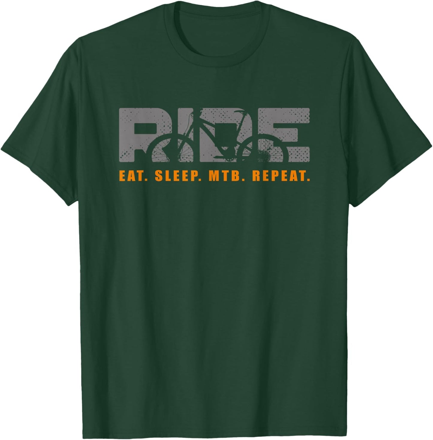 Mountain Bike - Vintage MTB T-Shirt - T-Shirt | Forest