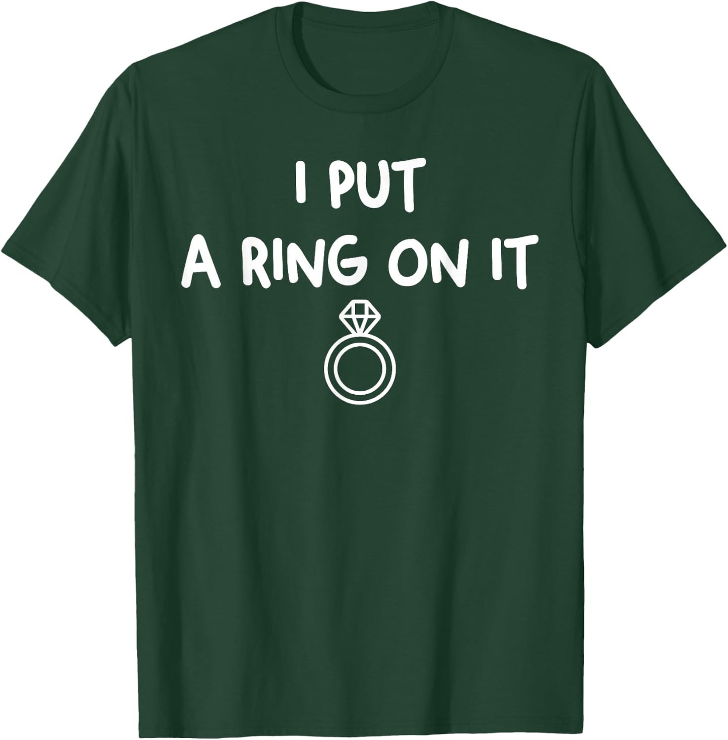 Engagement Proposal Boyfriend To Fiance Future Husband Mr. T-Shirt - T-Shirt | Forest