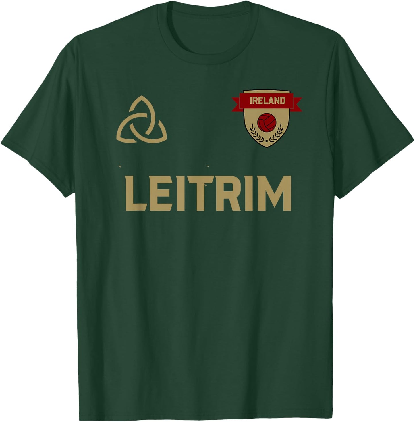 Leitrim Gaelic Jersey T-Shirt - T-Shirt | Forest