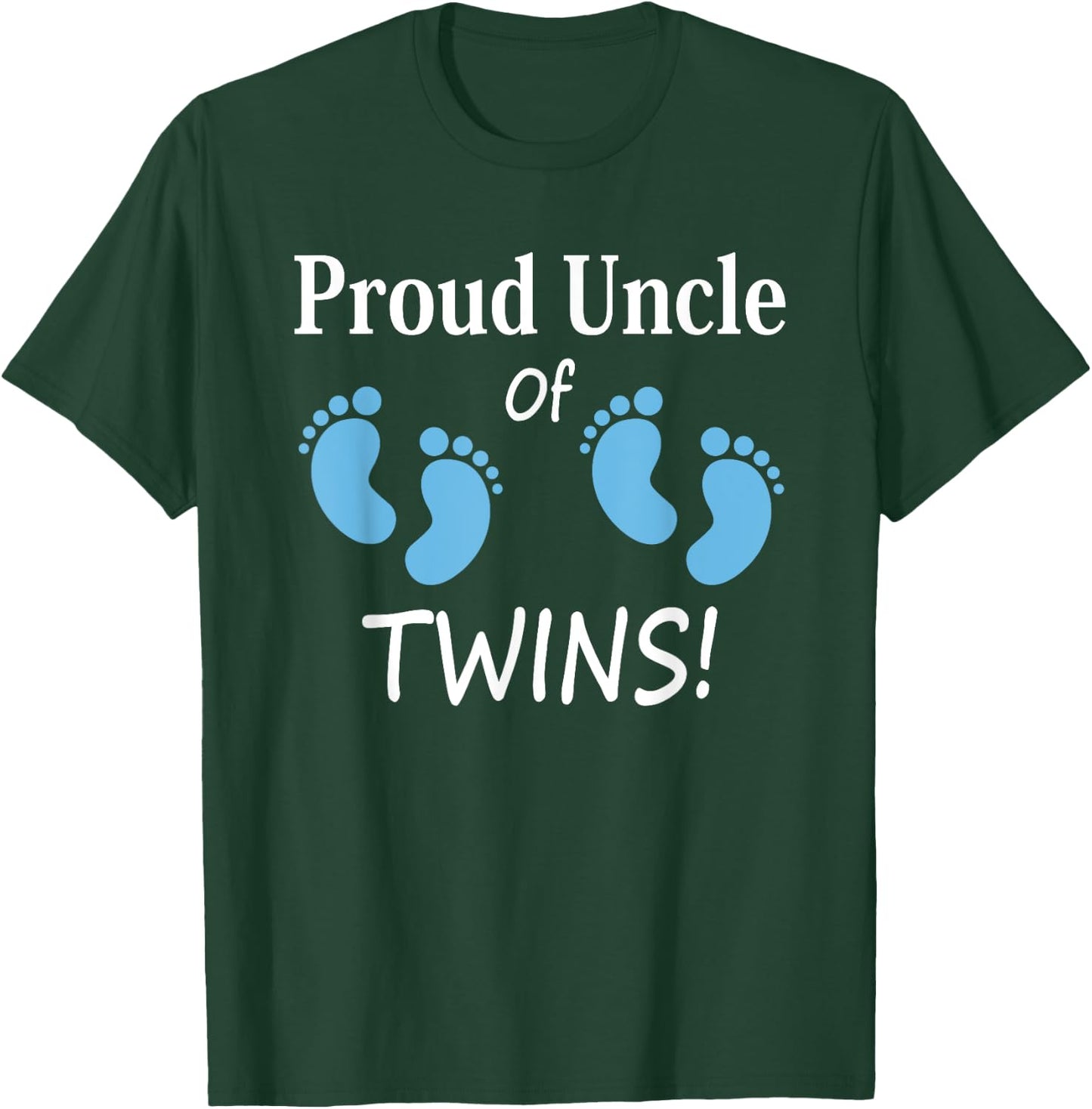 Proud Uncle of Twin Boys Special Unky T-Shirt - T-Shirt | Forest