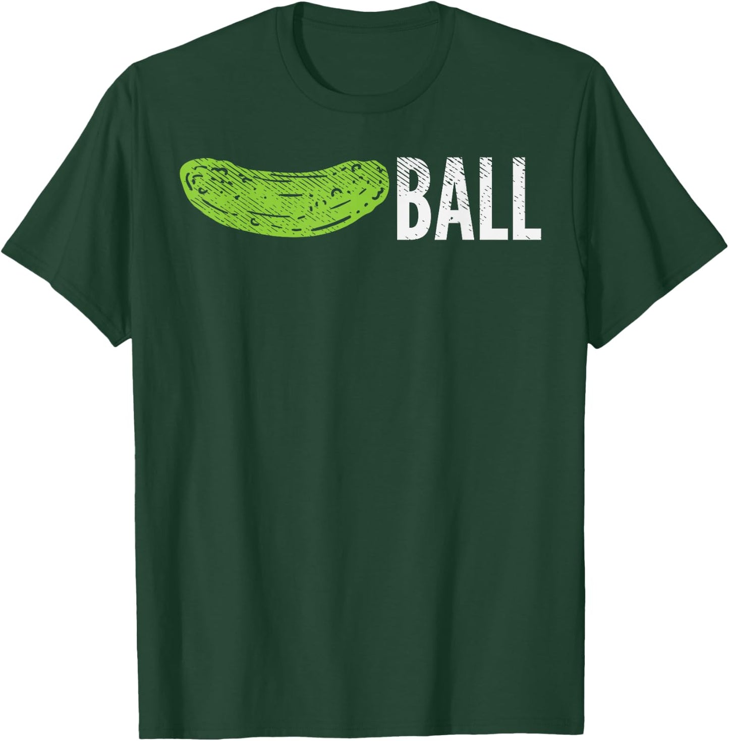 Pickle Ball Funny Pickleball Sport Pun Player Men Women Gift T-Shirt - T-Shirt | Forest