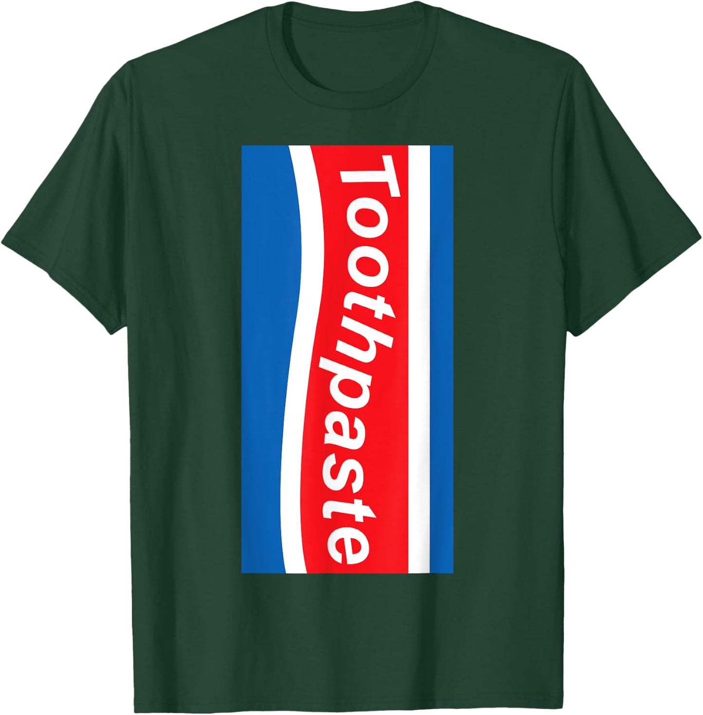 Toothpaste Easy Tooth Toothpaste Couple Halloween Costume T-Shirt - T-Shirt | Forest