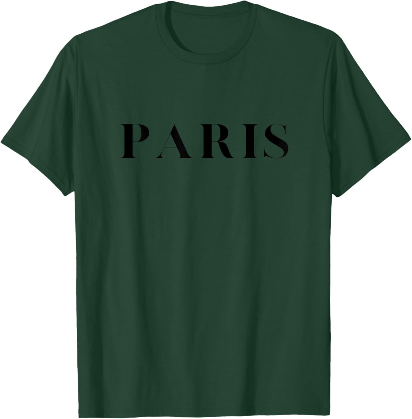French Paris Parisian Top Fashion Cute Stylish T-Shirt - T-Shirt | Forest