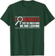 Funny Forensics Scientists Investigator Forensic Science T-Shirt - T-Shirt | Forest