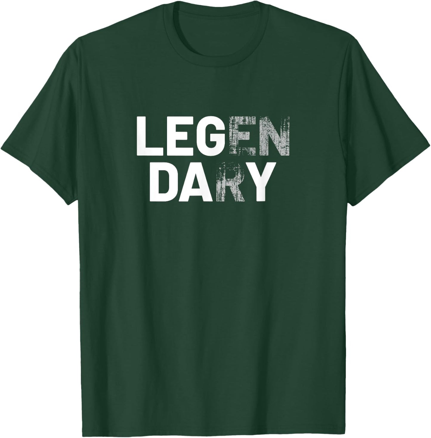 Leg Day Legend - Never Skip Leg Day - Funny Gym T-Shirt - T-Shirt | Forest