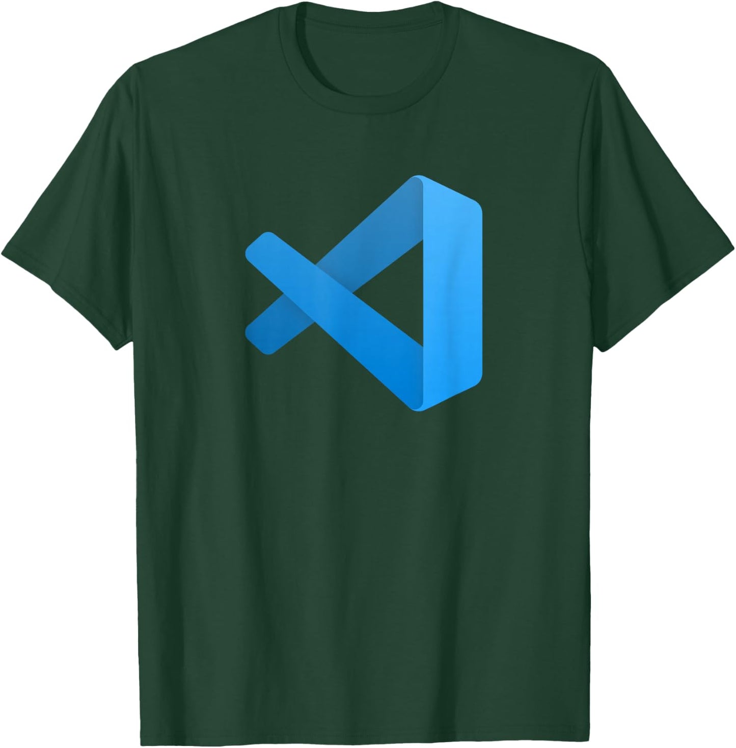 Visual Studio Code (VS Code) for Developers T-Shirt - T-Shirt | Forest