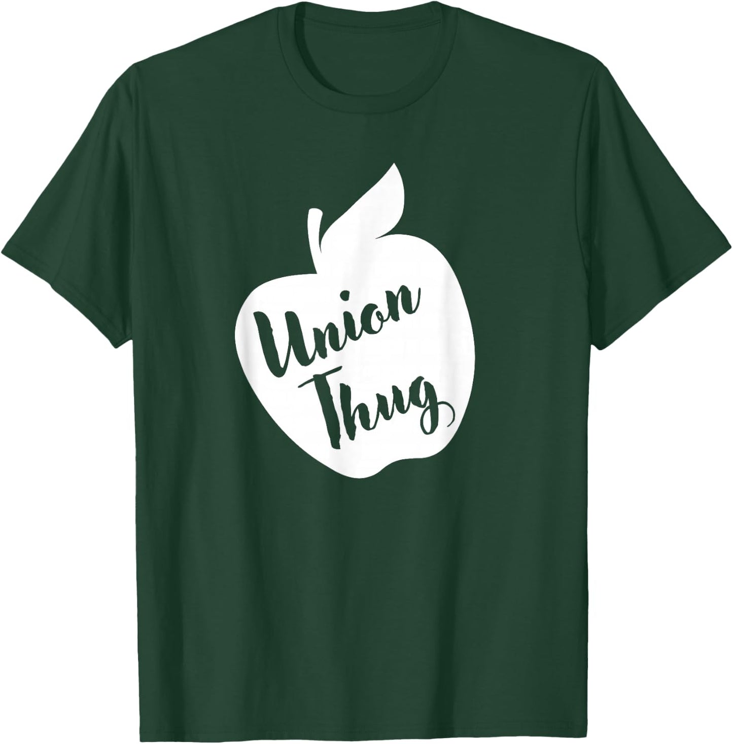 Funny Red For Ed Union Thug Retro SpEd Teacher Appreciation T-Shirt - T-Shirt | Forest