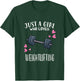 Workout Fitness Lover Just A Girl Who Loves Weightlifting T-Shirt - T-Shirt | Forest