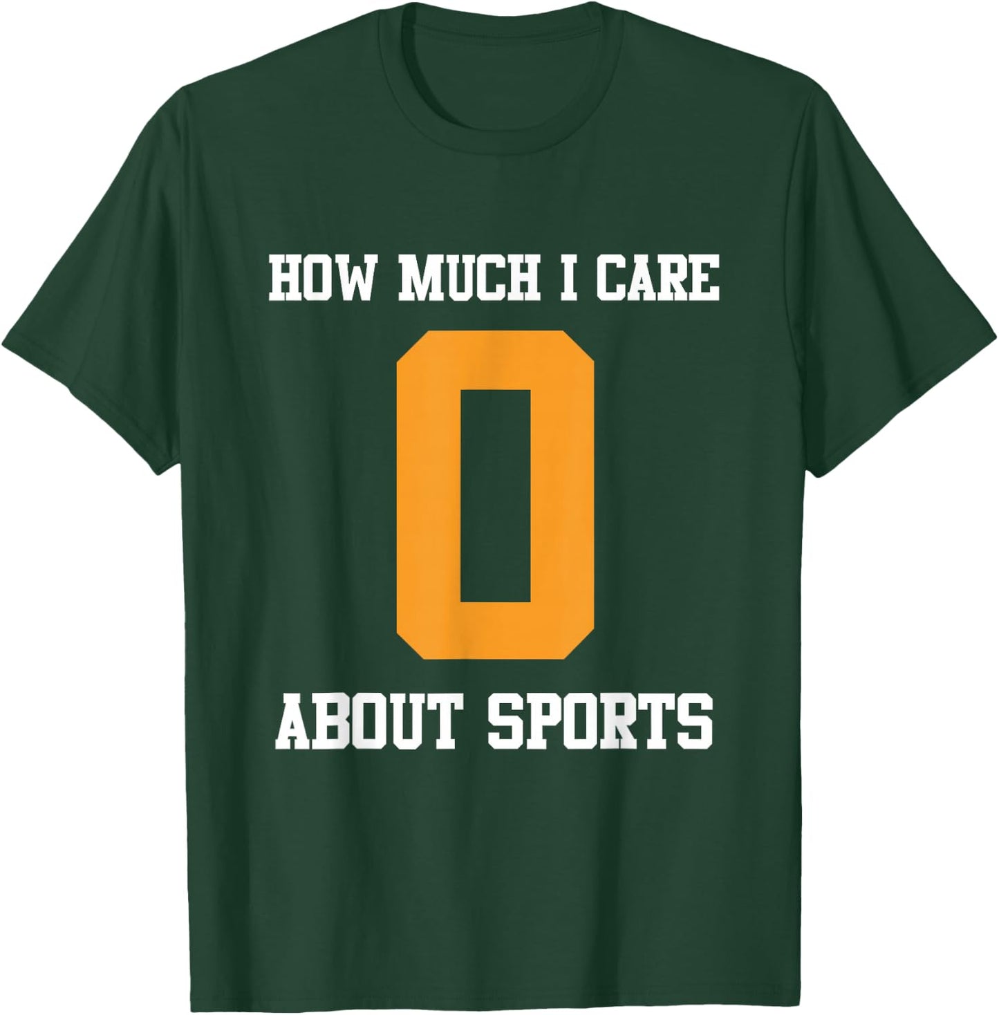 Anti Football Fan No Baseball No Football T-Shirt - T-Shirt | Forest