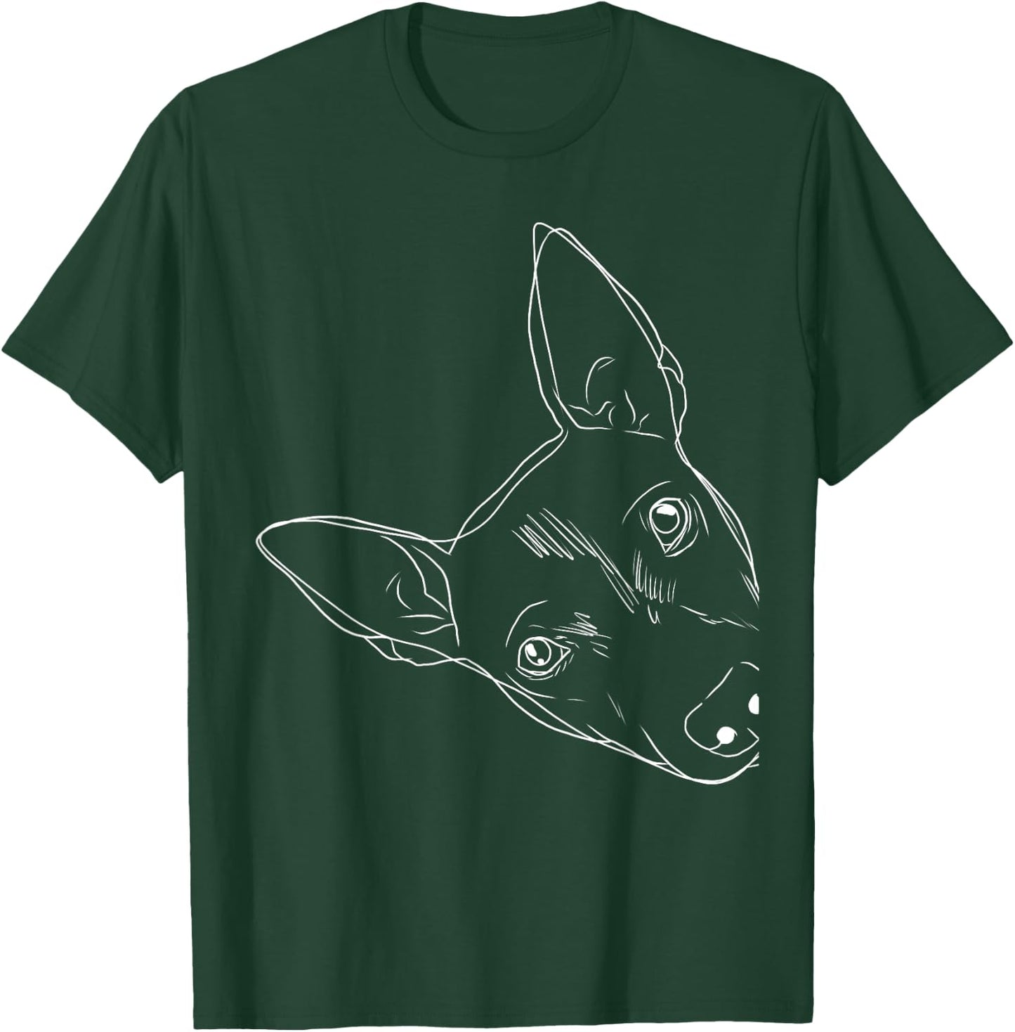Funny Dog American Hairless Terrier T-Shirt - T-Shirt | Forest