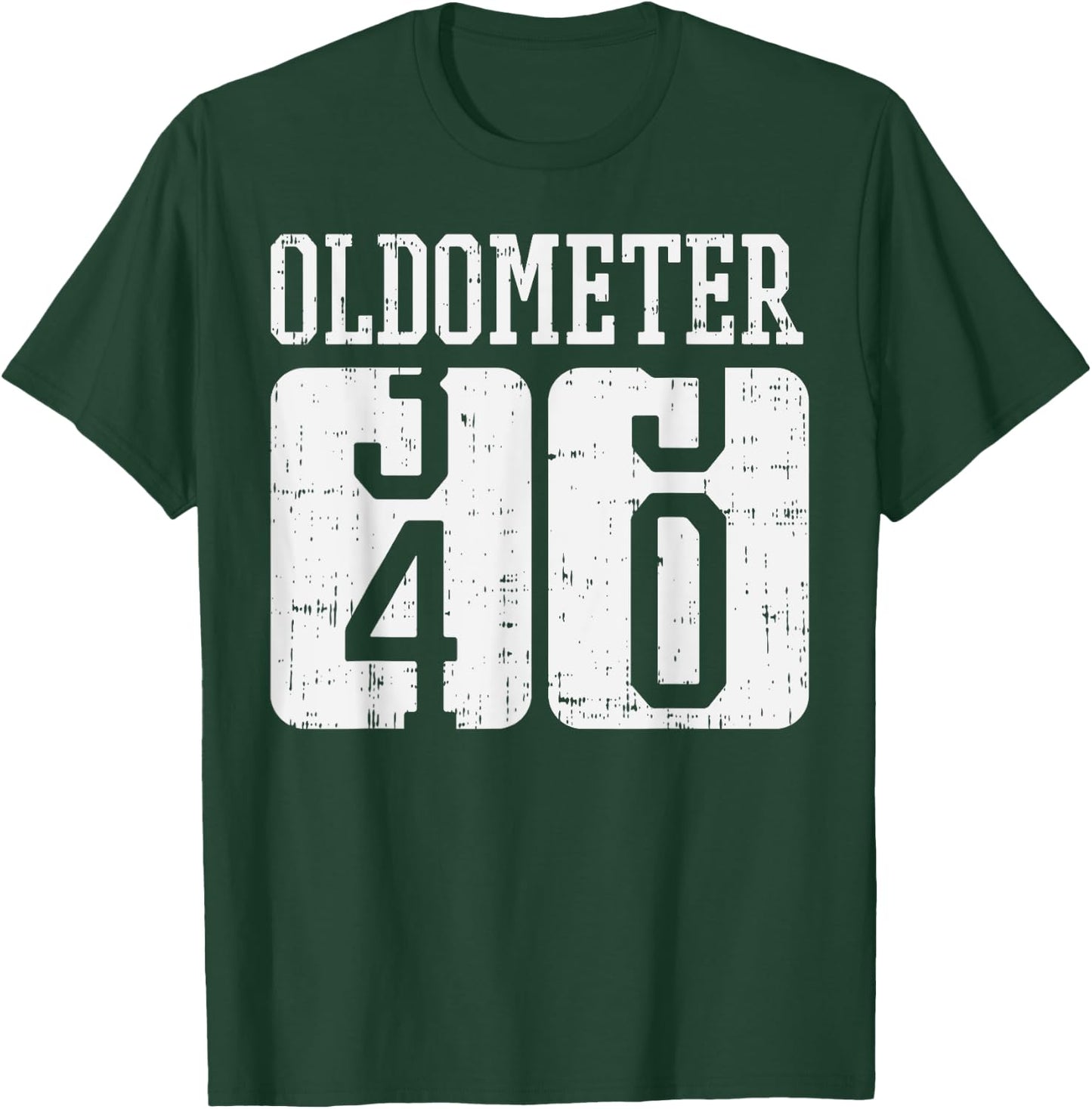 Oldometer 39 40 Funny Happy 40th Birthday Gift Men Women T-Shirt - T-Shirt | Forest