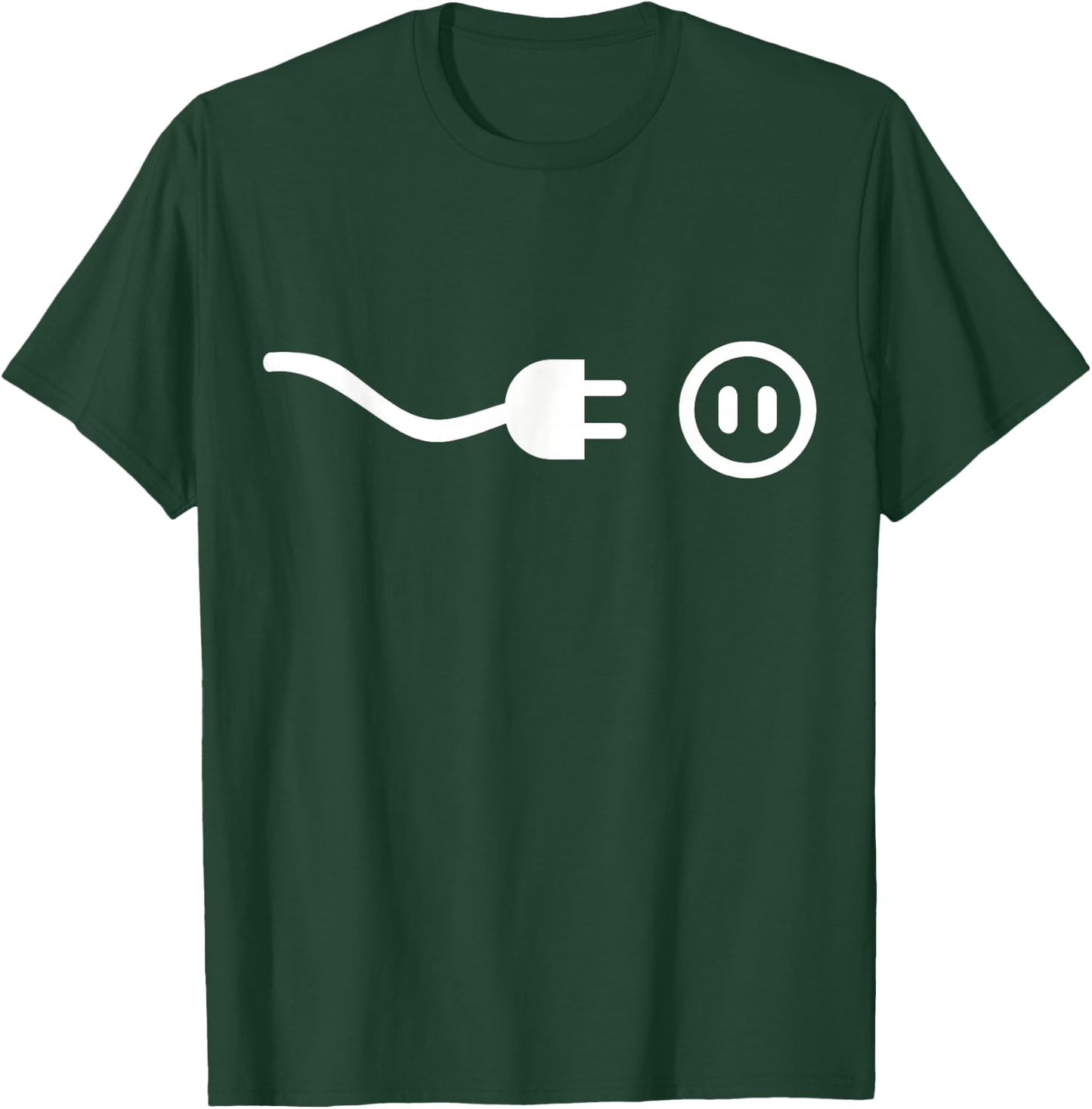 Plug outlet T-Shirt - T-Shirt | Forest