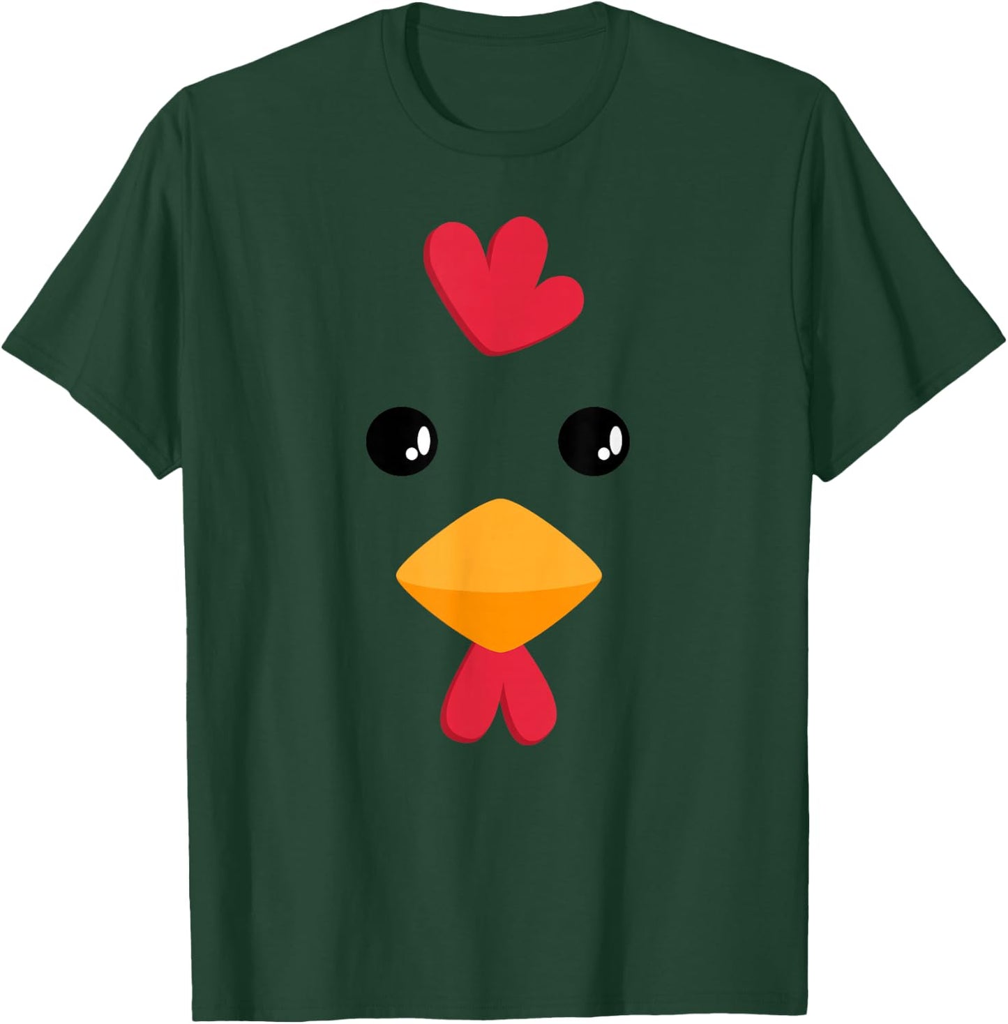 Chicken Halloween Costume Funny Kids Adults T-Shirt - T-Shirt | Forest