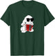 Funny Rabbit Wearing Sunglasses Playing Accordion T-Shirt - T-Shirt | Forest