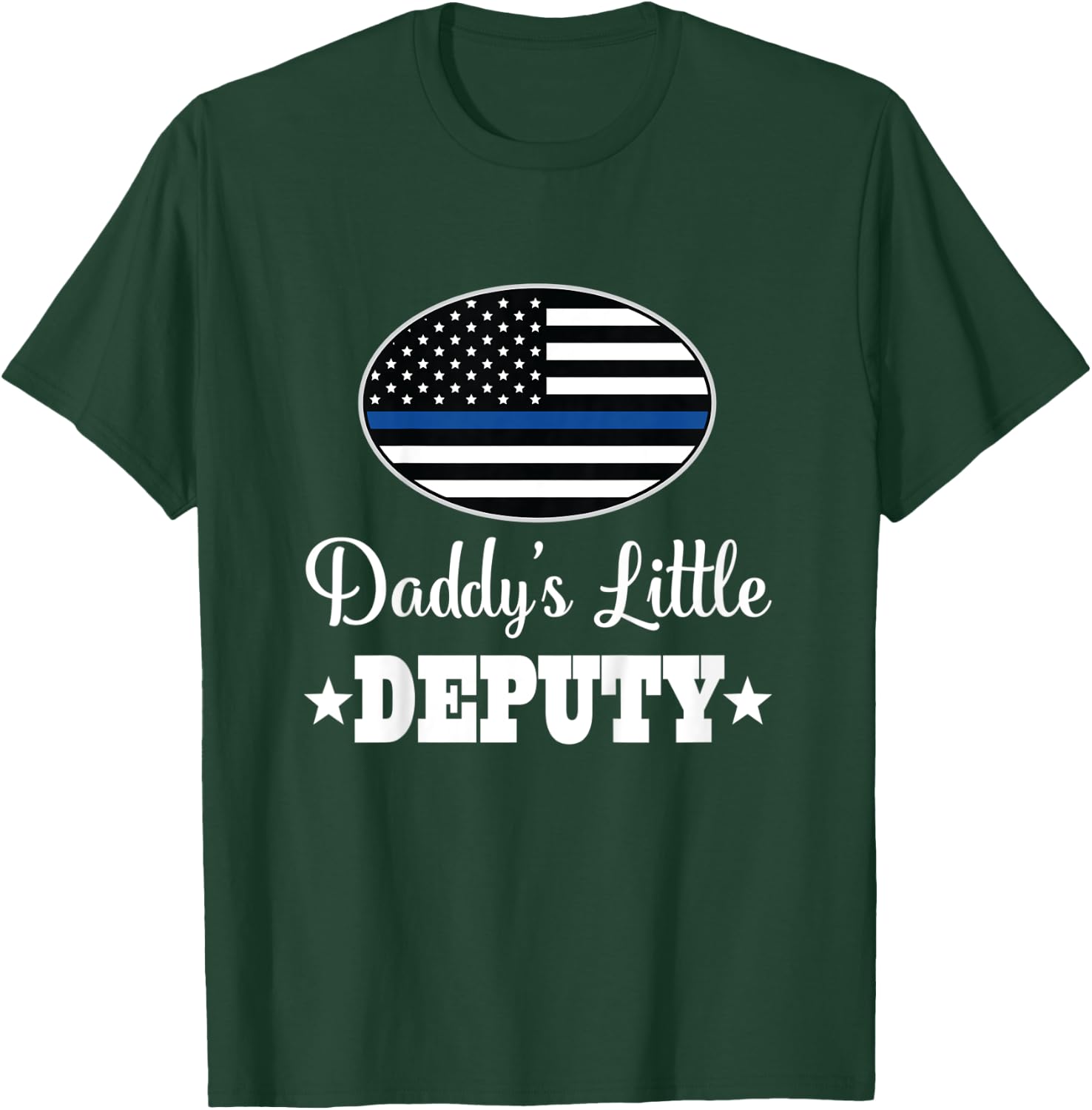 Kids Sheriff Deputy Son T-Shirt - T-Shirt | Forest