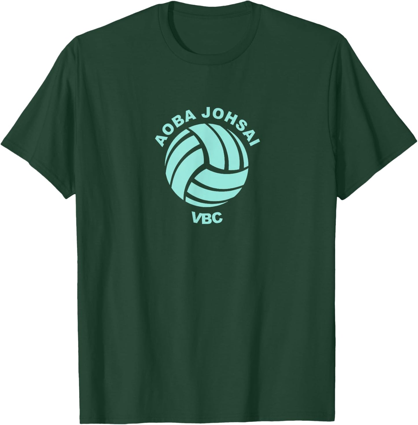 Aoba Johsai High - Volleyball Practice Anime Manga Cosplay T-Shirt - T-Shirt | Forest