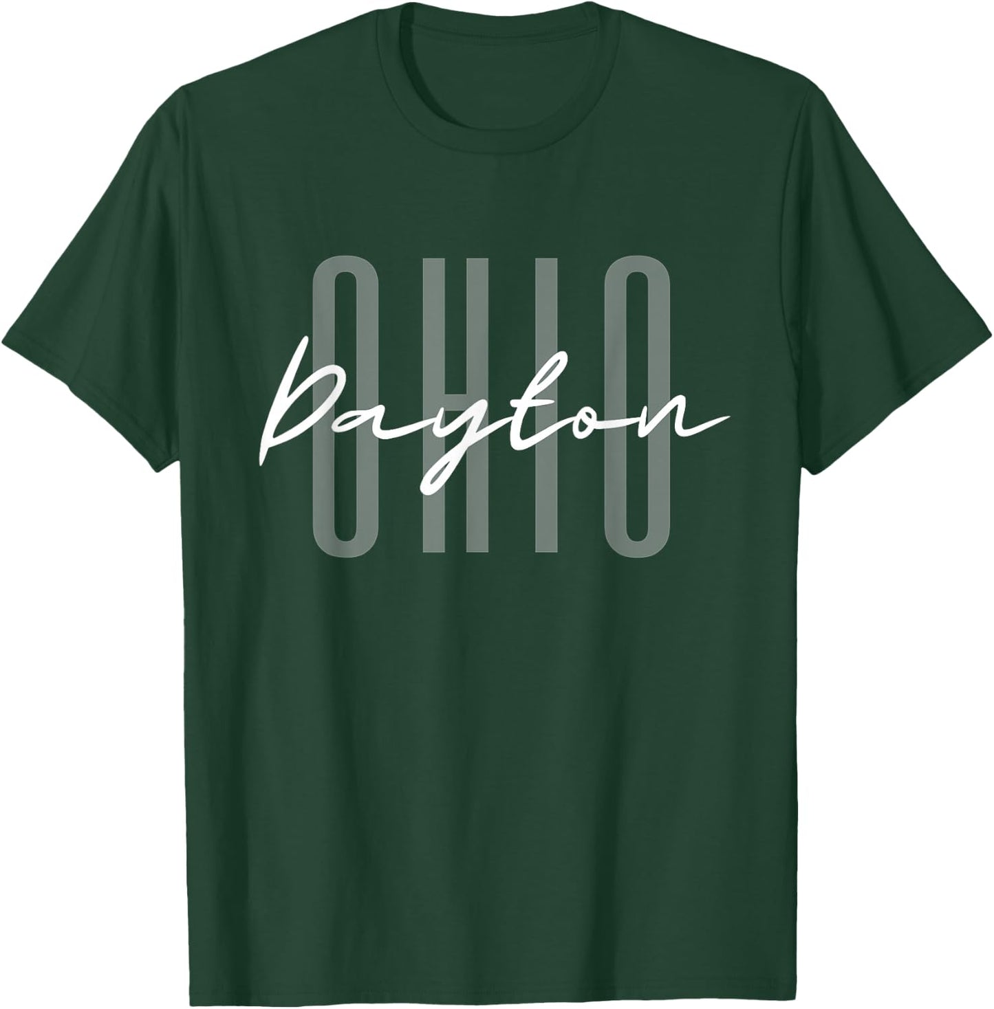 Dayton Ohio Home State Travel OH T-Shirt - T-Shirt | Forest