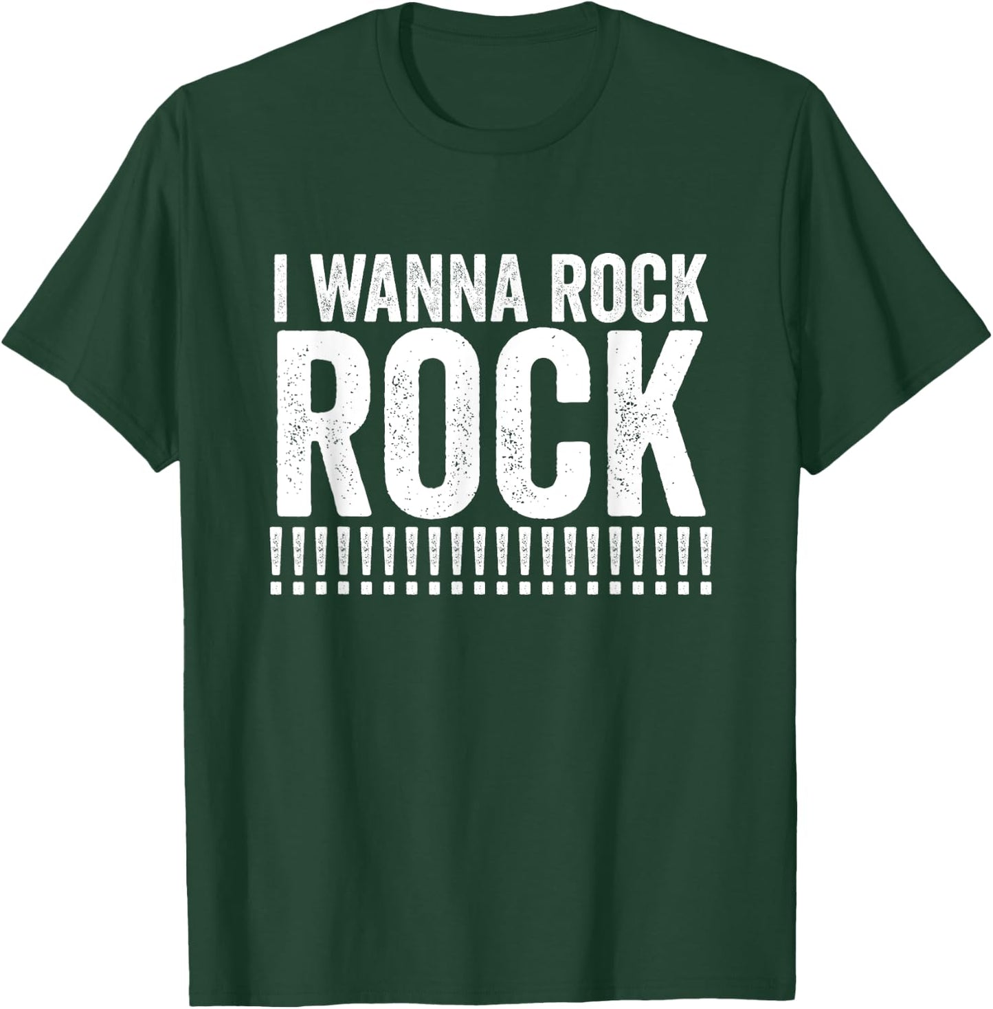 I Wanna Rock! Rock! by Dee Snider Twisted Sister T-Shirt - T-Shirt | Forest