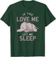 Cute Animal If You Love Me Let Me Sleep Sleeping Elephant T-Shirt - T-Shirt | Forest