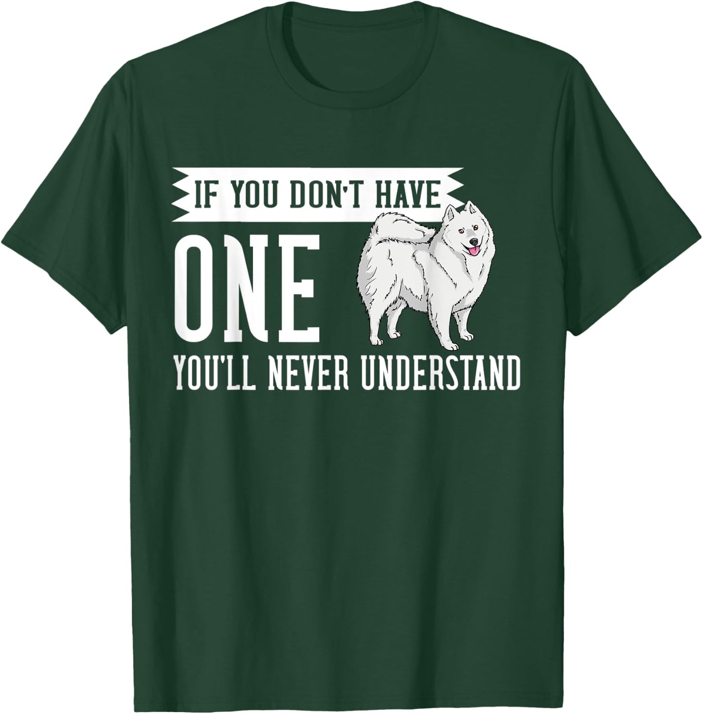 American Eskimo Dog Puppies Owner Lover Men Women Kids T-Shirt - T-Shirt | Forest