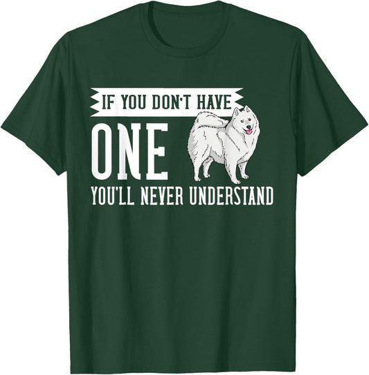 American Eskimo Dog Puppies Owner Lover Men Women Kids T-Shirt - T-Shirt | Forest
