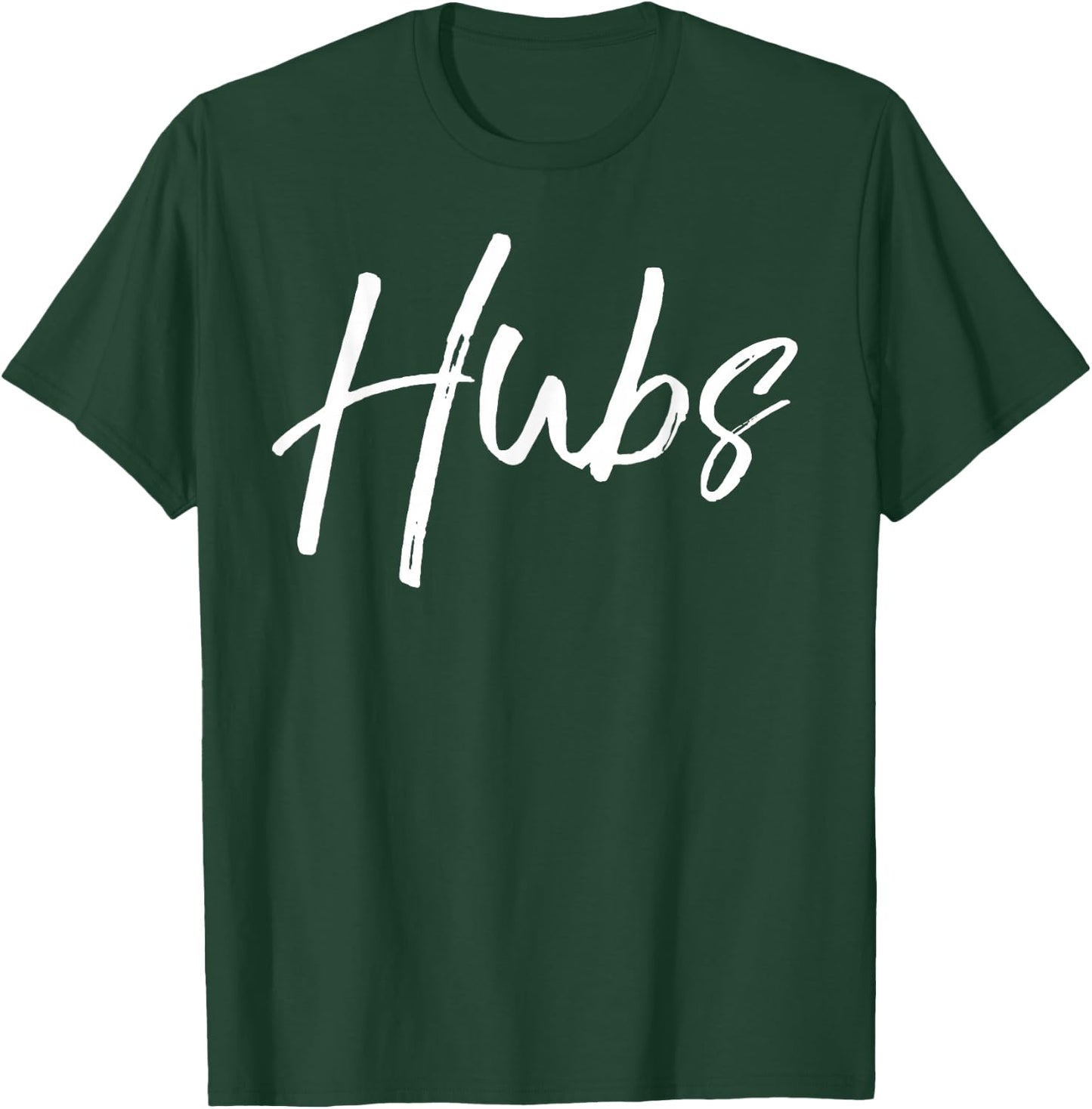 Cute Wedding Gift Husband Engagement Party Gift Hubs T-Shirt - T-Shirt | Forest