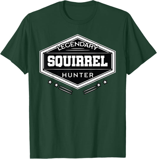 Hunt Squirrel Prey Hunting Marrmots Hunter Chipmunks Gift T-Shirt - T-Shirt | Forest