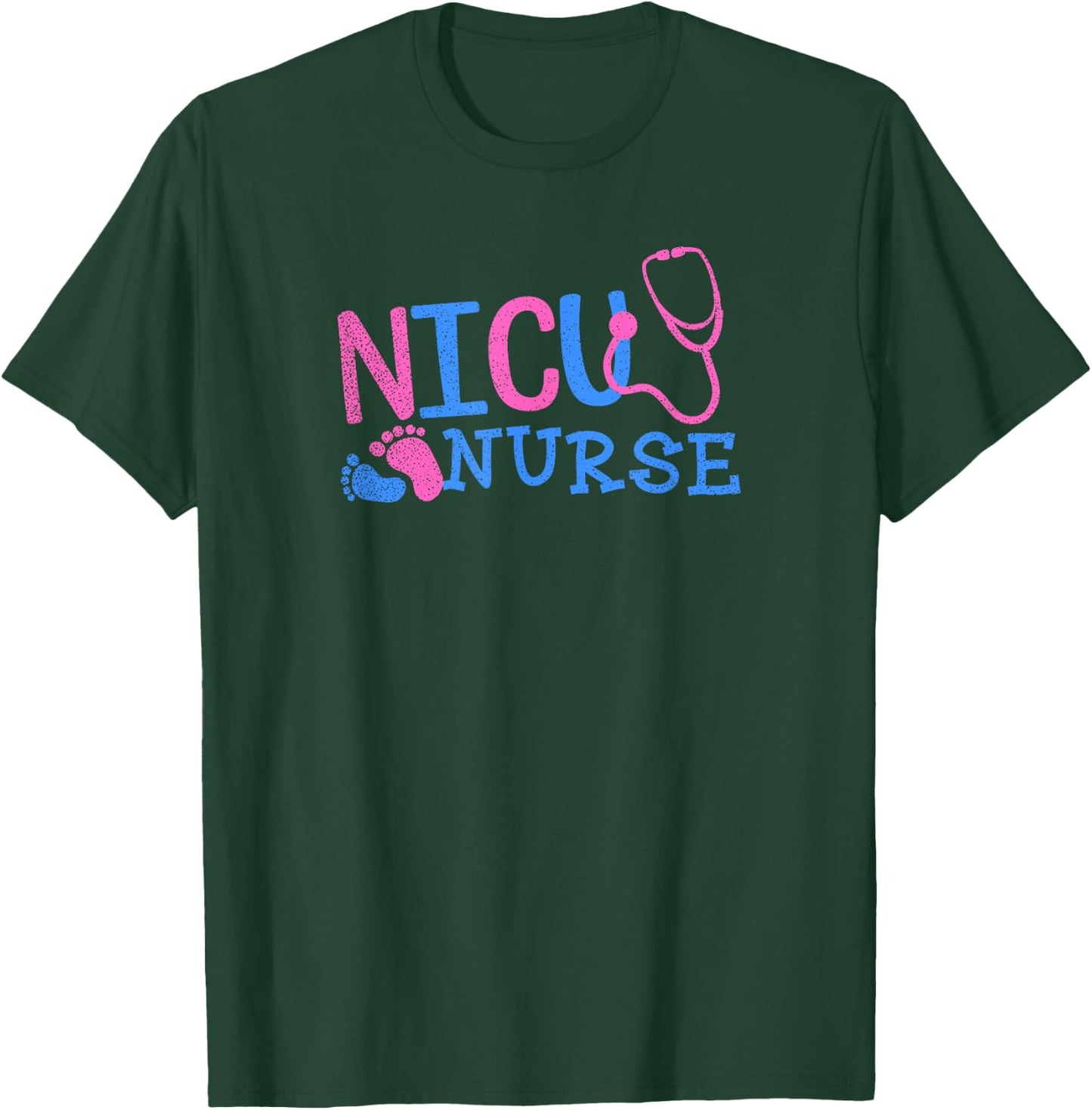 Nicu Nurse | Neonatal Nurse Gift T-Shirt - T-Shirt | Forest