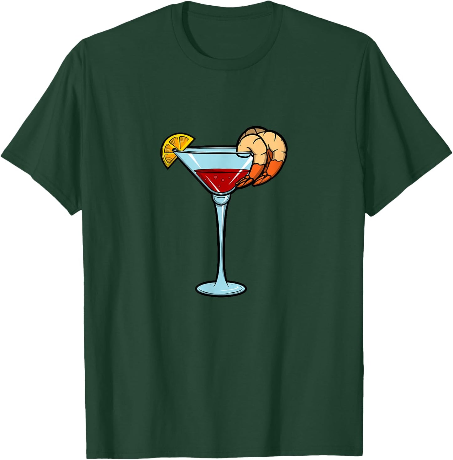 Shrimp Cocktail Seafood, Shellfish And Shrimping Lovers T-Shirt - T-Shirt | Forest