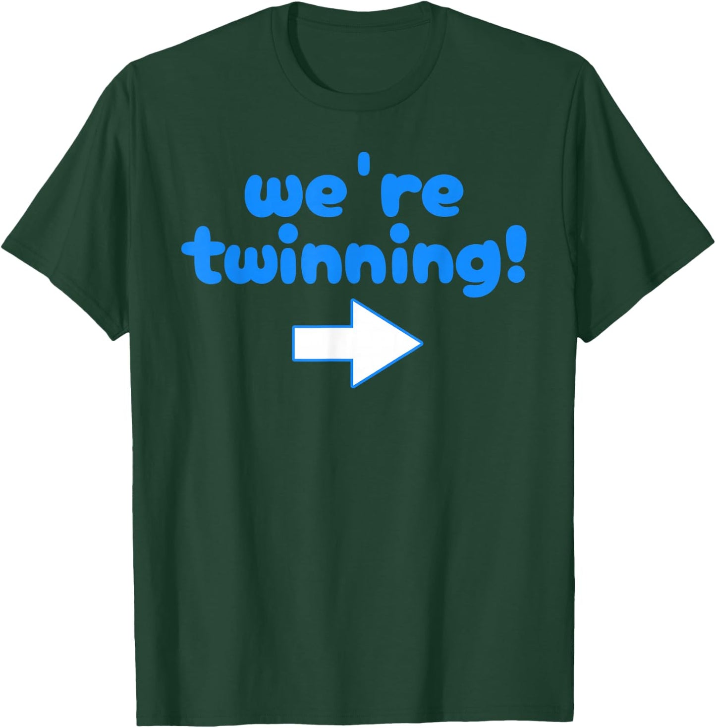 Twinning with My Bestie Spirit Week Twin Day Best Friend T-Shirt - T-Shirt | Forest