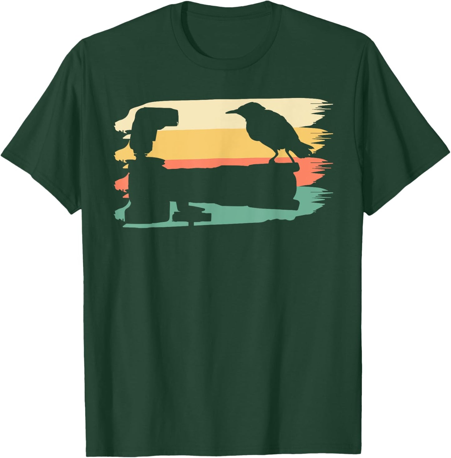 Bird Camera Photographer Wildlife T-Shirt - T-Shirt | Forest