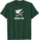 Motivational pilot Aerospace engineer Dream paper airplane T-Shirt - T-Shirt | Forest