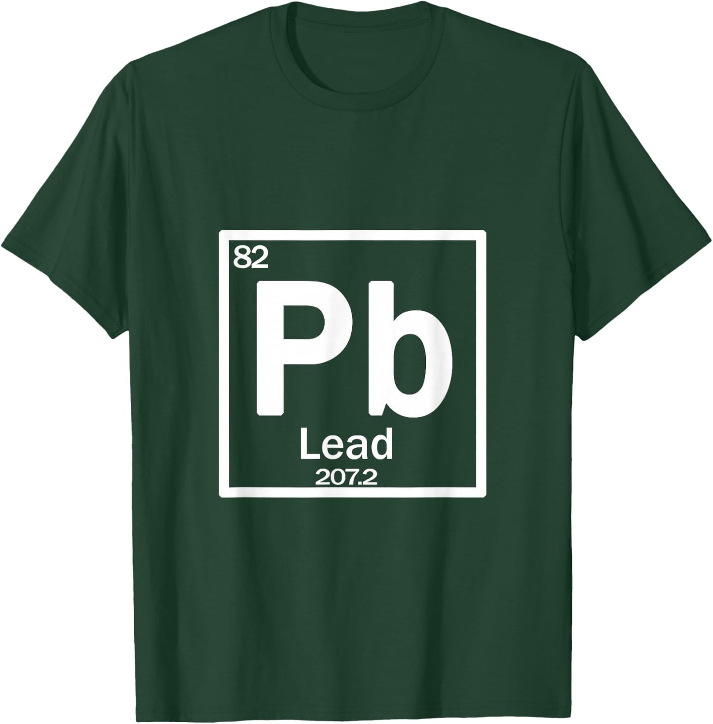 Chemistry Pb (lead) element T-Shirt - T-Shirt | Forest