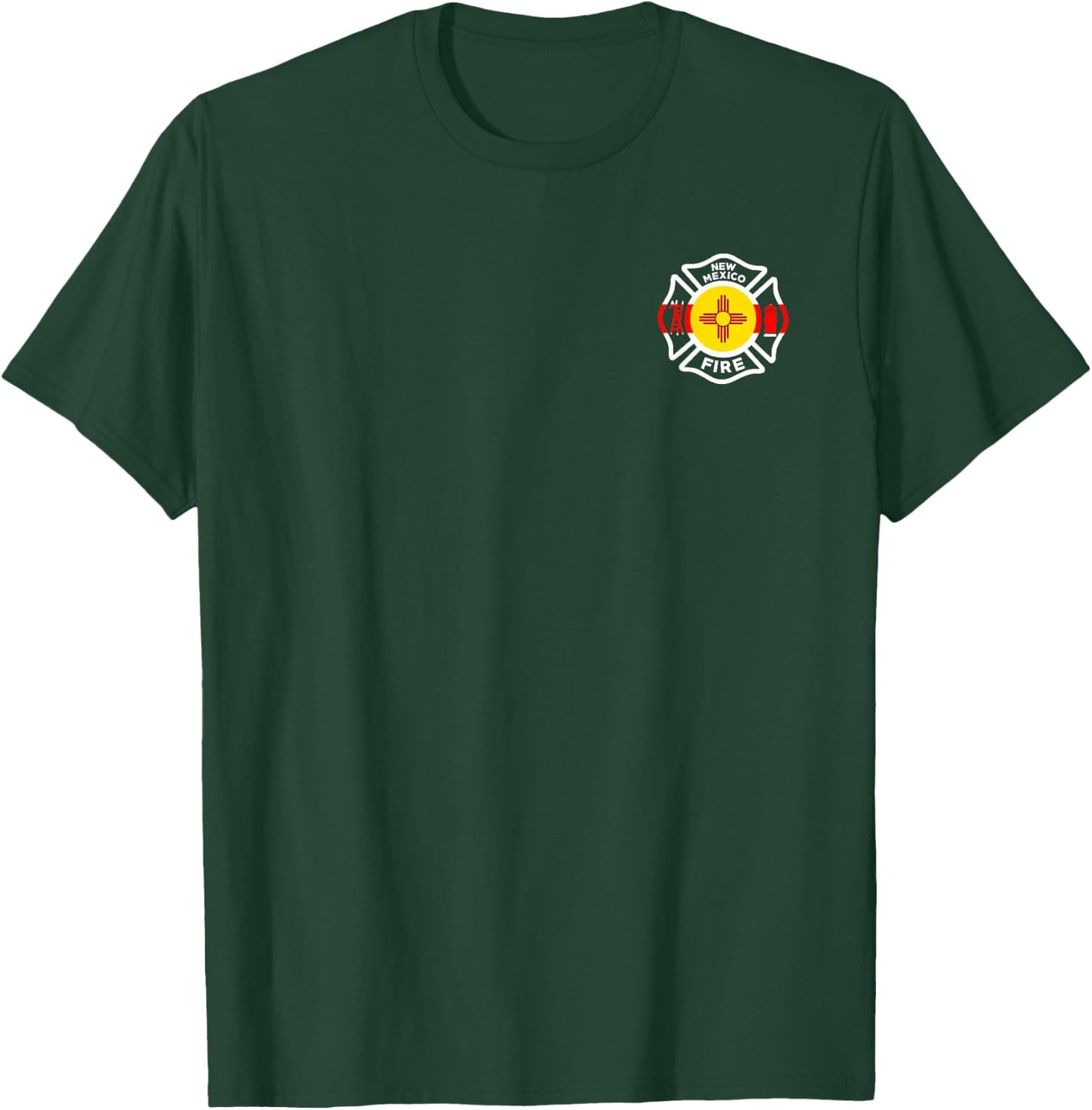 New Mexico Fire Rescue Firefighters Firemen Duty T-Shirt - T-Shirt | Forest