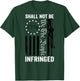 We The People Shall Not Be Infringed - AR15 USA (ON BACK) T-Shirt - T-Shirt | Forest