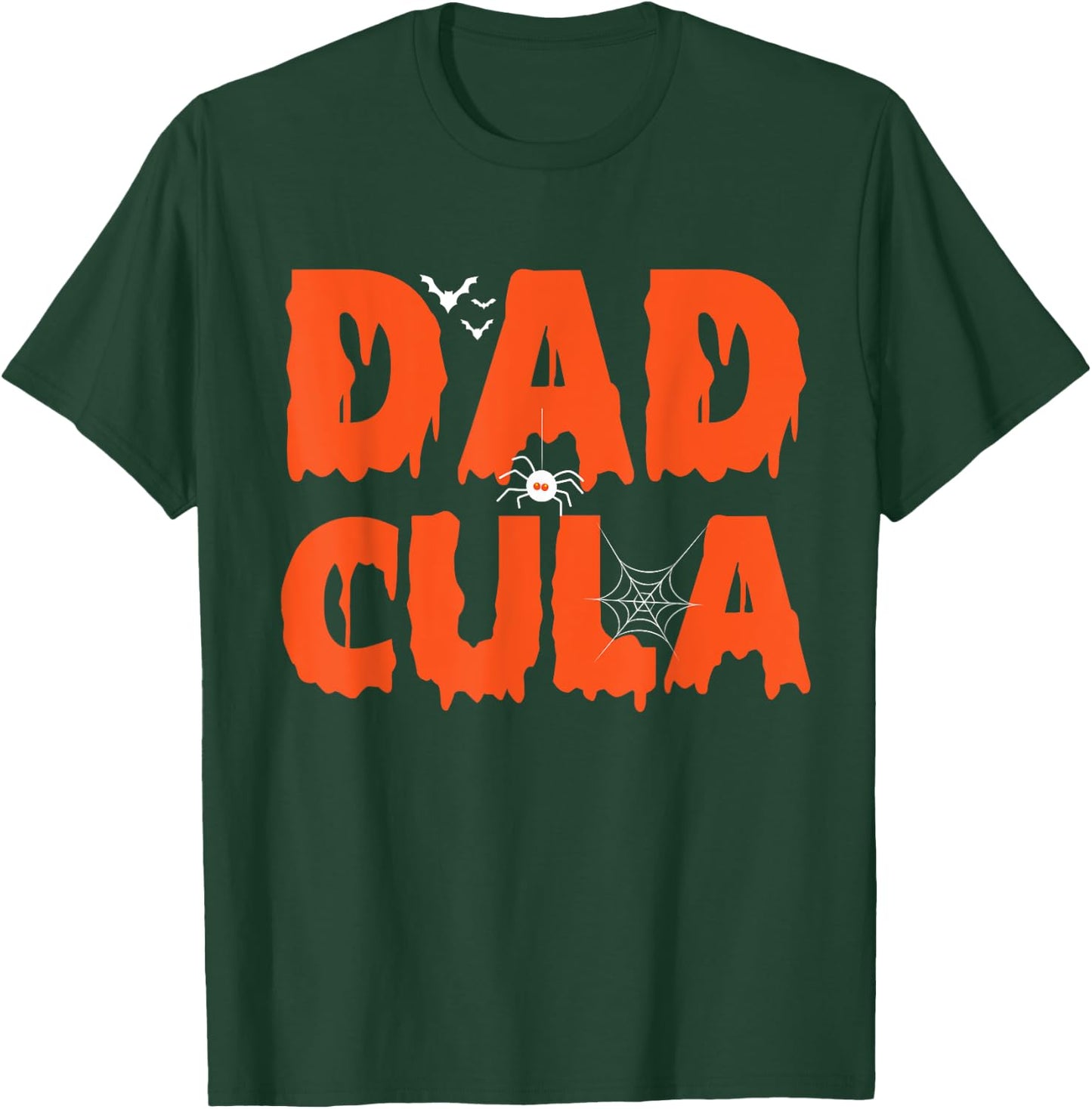Funny Dadcula Halloween Dad Dracula Costume Momster matching T-Shirt - T-Shirt | Forest