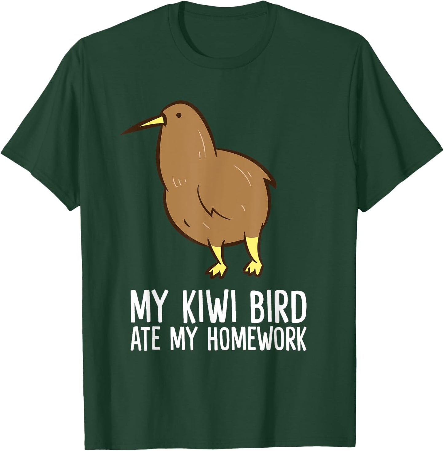 Sorry My Kiwi Ate My Homework Funny Kiwi T-Shirt - T-Shirt | Forest