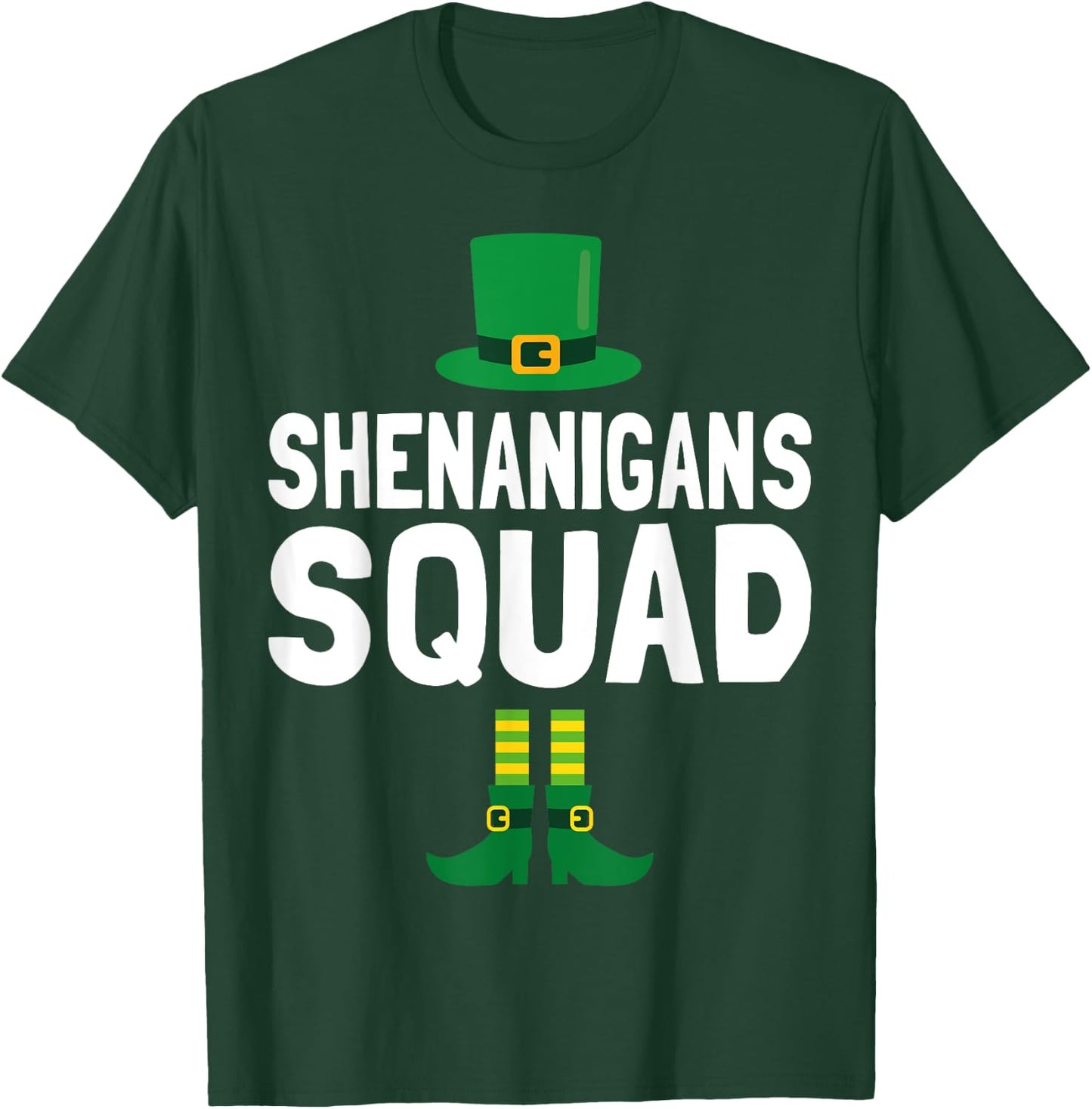 Shenanigans Squad | St Patricks Day T-Shirt - T-Shirt | Forest