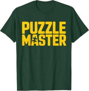 Jigsaw Puzzle Master Puzzle Lover T-Shirt - T-Shirt | Forest