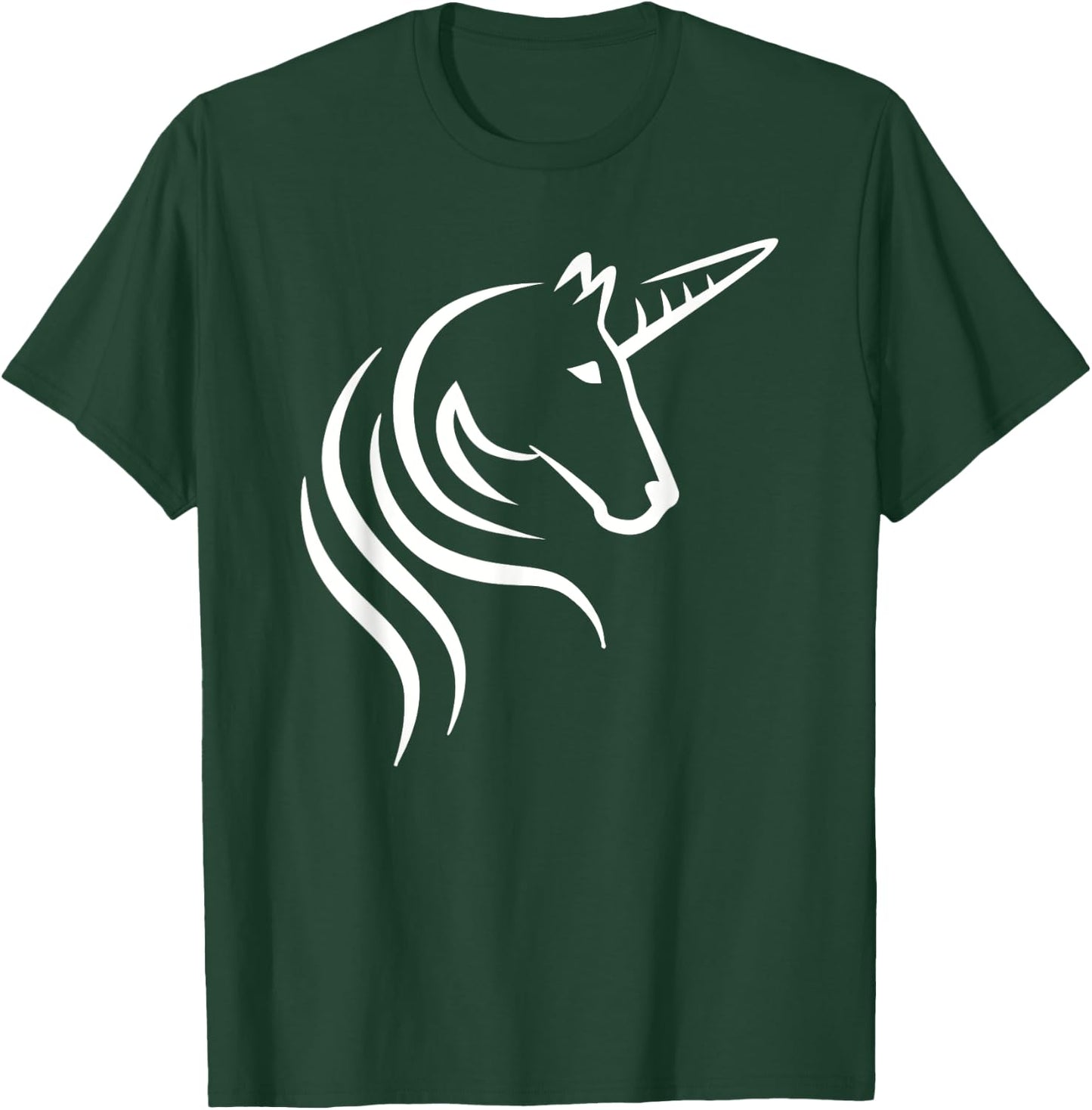 Unicorn head T-Shirt - T-Shirt | Forest