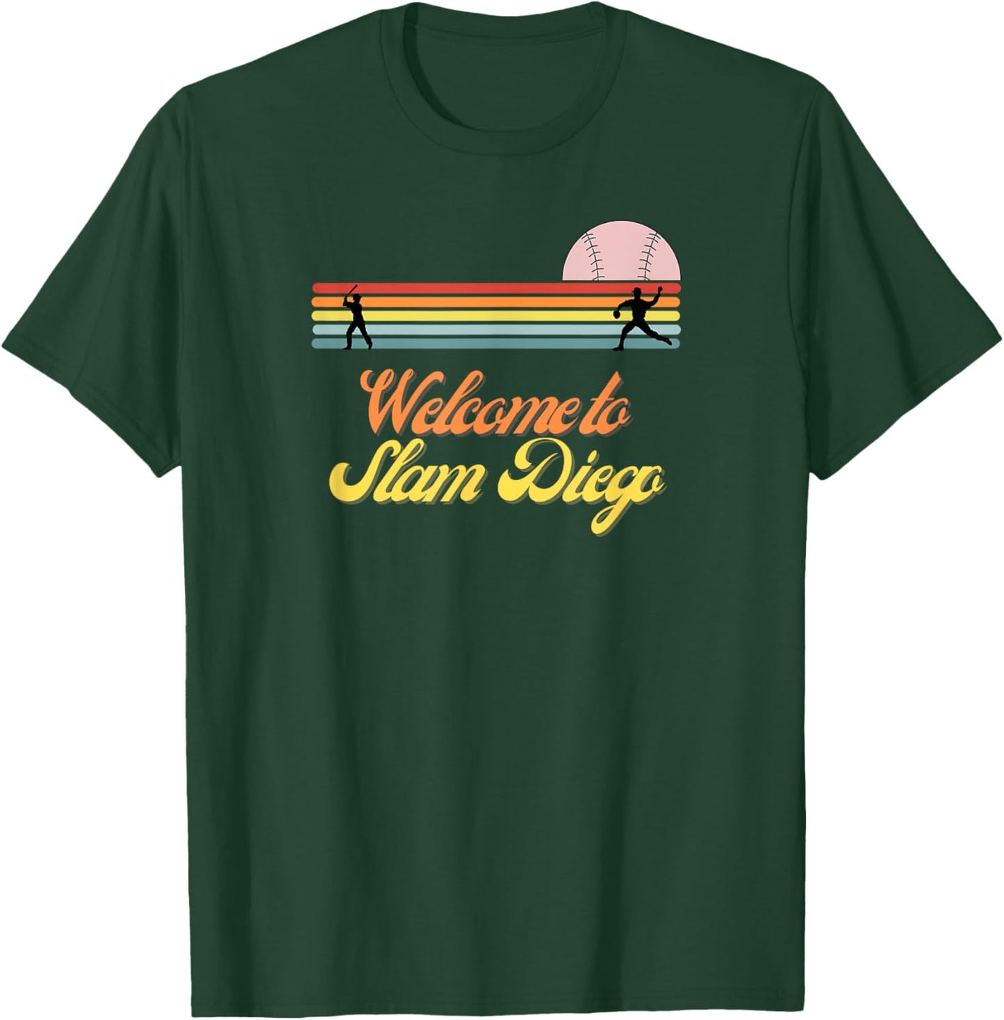 Slam Diego Baseball Fan of Home Runs T-Shirt - T-Shirt | Forest