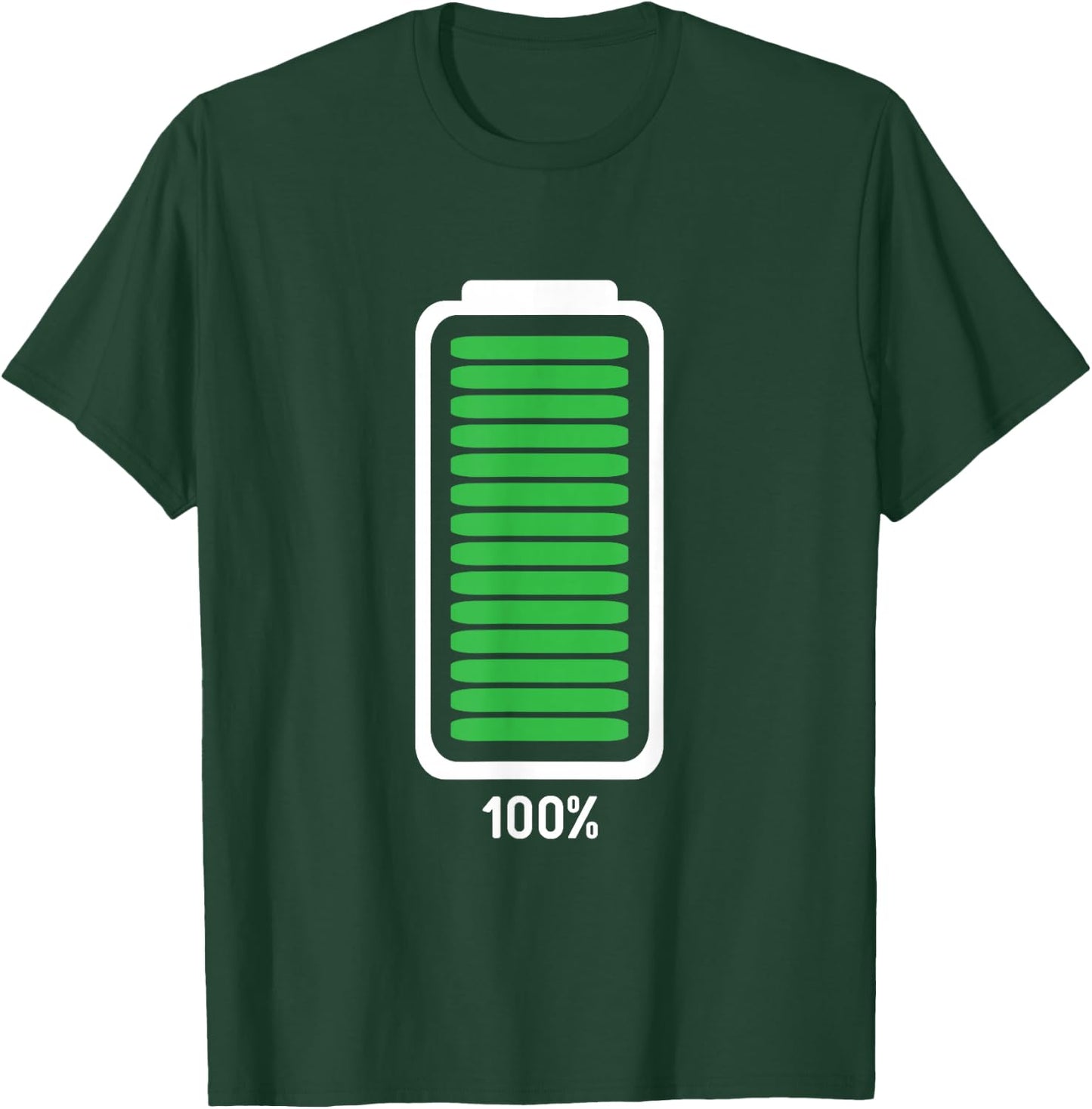 Full Battery Funny Halloween Costume T-Shirt - T-Shirt | Forest